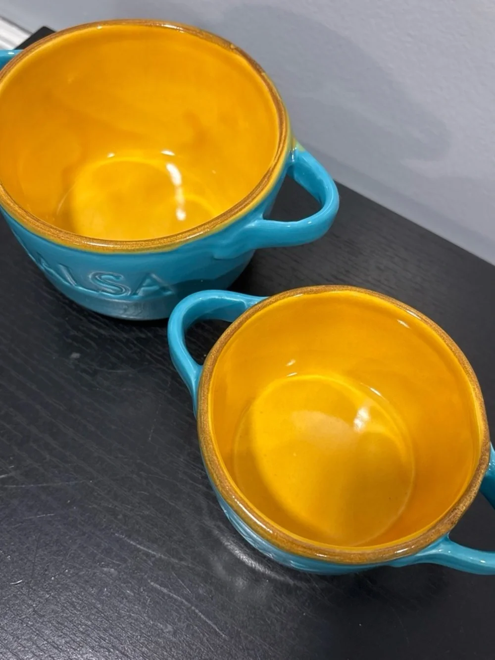 Source Unknown two ceramic